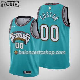 Camiseta Niños NBA Memphis Grizzlies Personalizadas Nike 25th Season Hardwood Classics Swingman